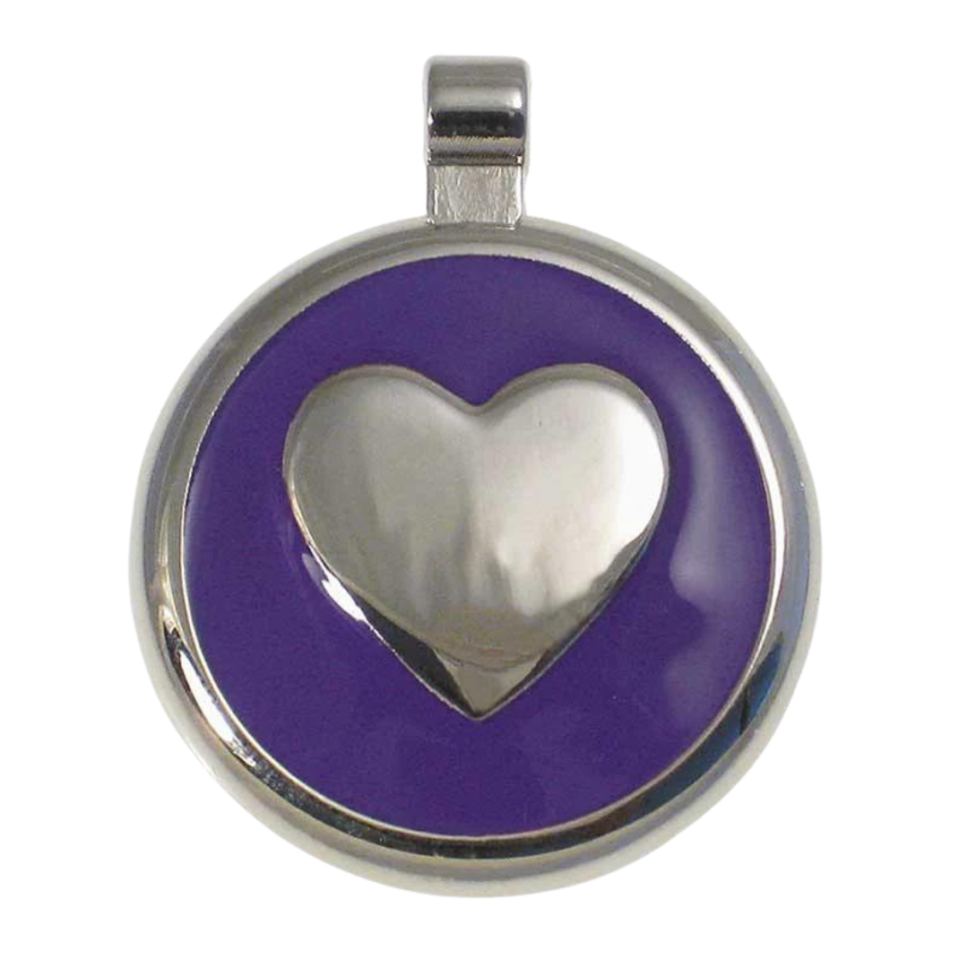 Round Heart Shaped Tag