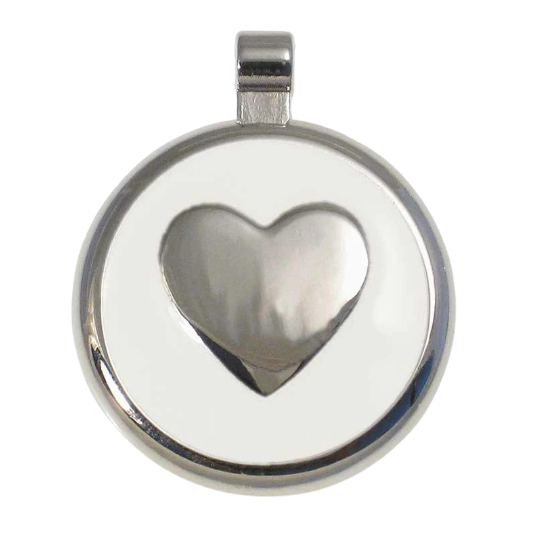 Round Heart Shaped Tag