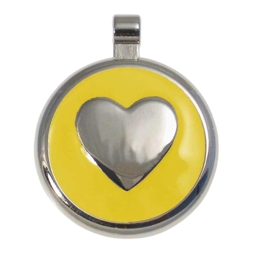Round Heart Shaped Tag