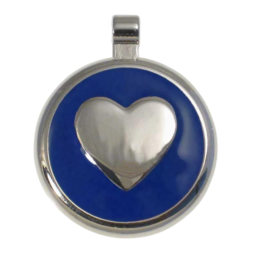 Round Heart Shaped Tag