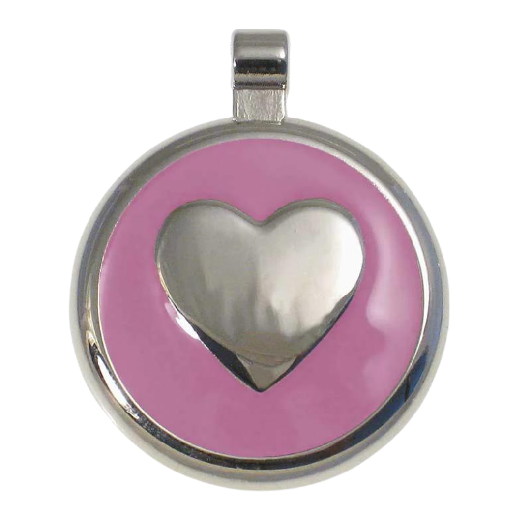 Round Heart Shaped Tag