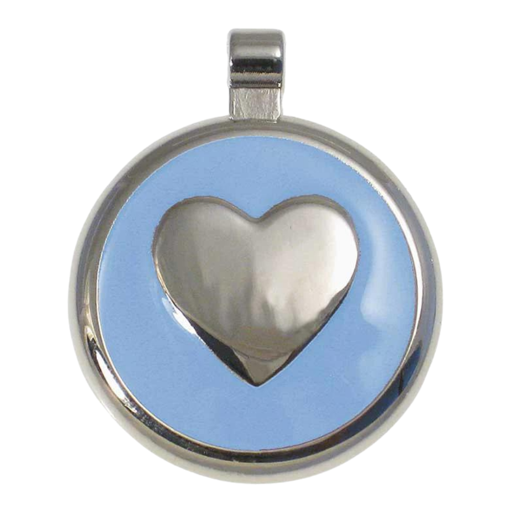 Round Heart Shaped Tag