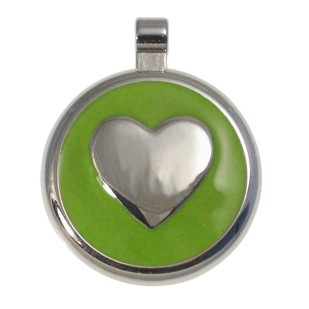Round Heart Shaped Tag