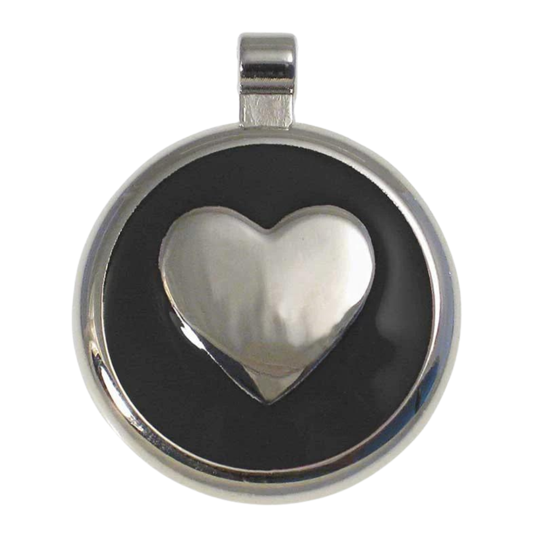 Round Heart Shaped Tag