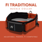 Fi Traditional Buckle Collar by Elite Dog Gear
