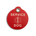 Service Dog pet ID tag